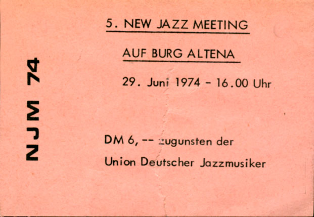1974-06-29 New Jazz Nr 5 - Karte